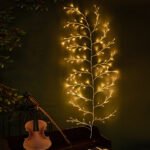 led tree rattan lamp room decoration lamp colorful lamp rattan lighting internet celebrity arrangement colorful lamp string light bedroom decoration