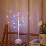 Holiday LED shape decorative lamp copper wire lamp base 3A battery lamp atmosphere landscaping decoration