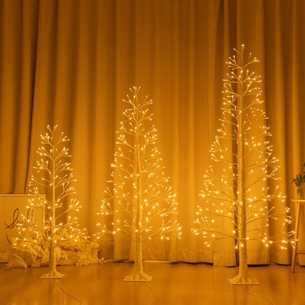 LED simulation Christmas tree lights Christmas landscaping room layout lights courtyard atmosphere decoration warm colors and warmth