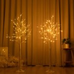 Popular LED birch tree lights, holiday atmosphere lighting