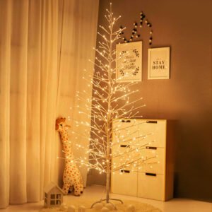 Popular LED simulation Christmas tree lights room layout lights Christmas lights atmosphere decoration warm colors