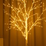 Copper wire lamp tree lamp courtyard landscaping room atmosphere decorative lamp USB type