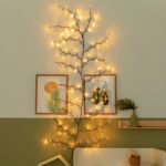 led tree rattan lamp room decoration lamp colorful lamp rattan lighting internet celebrity arrangement colorful lamp string light bedroom decoration