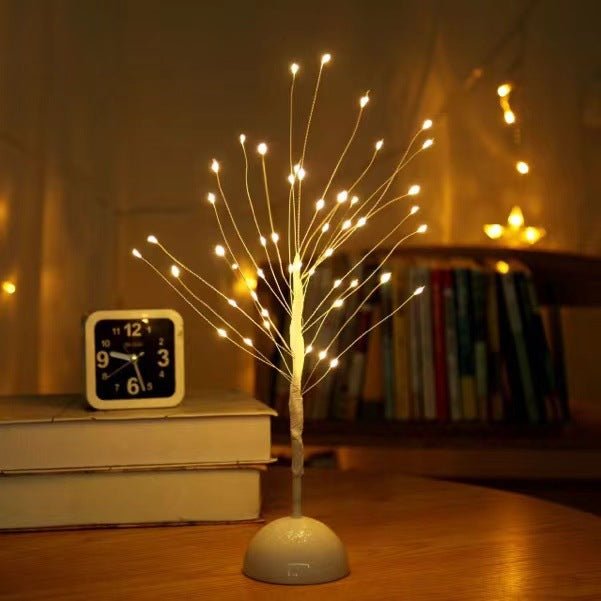 Holiday LED shape decorative lamp copper wire lamp base 3A battery lamp atmosphere landscaping decoration